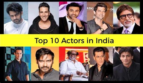 popular bollywood actors|top 10 best indian actors.